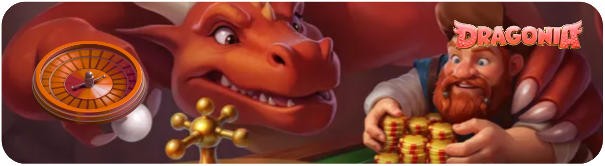 Screenshot der Dragonia Casino Spielelobby auf einem mobilen Gerät